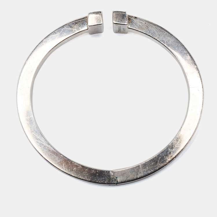 Pre Owned Tiffany & Co. T Square Sterling Silver Bracelet