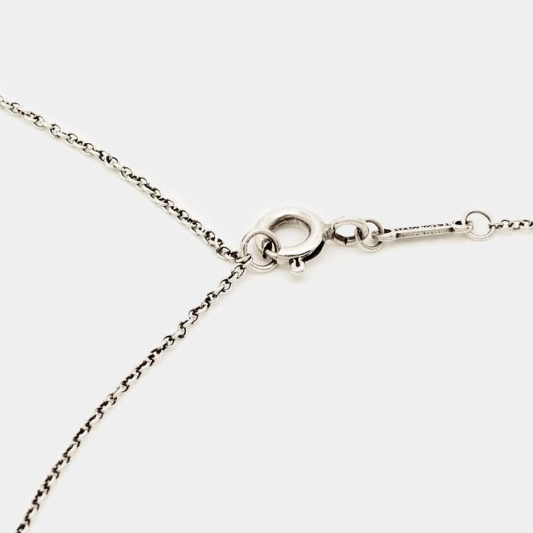 Pre Owned Tiffany & Co. Paloma's Graffiti Arrow Sterling Silver Pendant Necklace