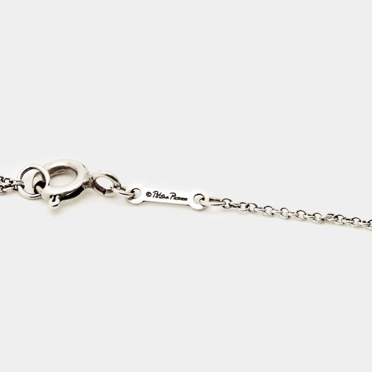 Pre Owned Tiffany & Co. Paloma's Graffiti Arrow Sterling Silver Pendant Necklace