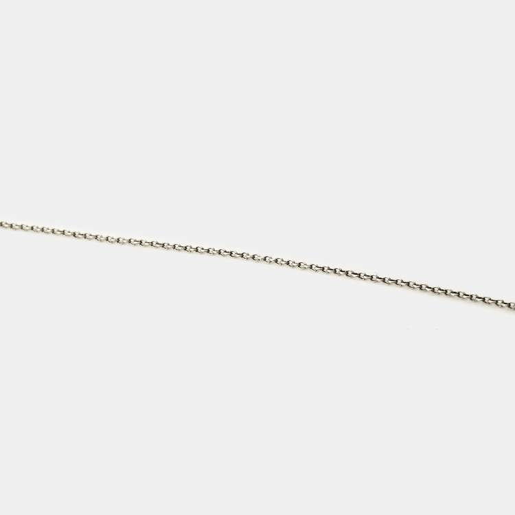 Pre Owned Tiffany & Co.  Paloma Picasso XO Sterling Silver Necklace