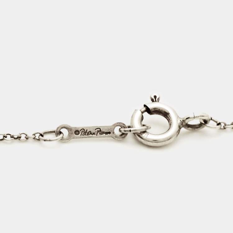 Pre Owned Tiffany & Co.  Paloma Picasso XO Sterling Silver Necklace