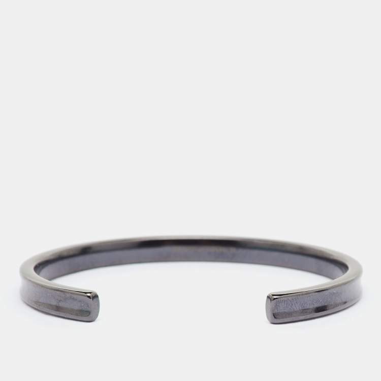 Pre Owned Tiffany & Co. T & Co. 1837  Titanium Cuff Bracelet