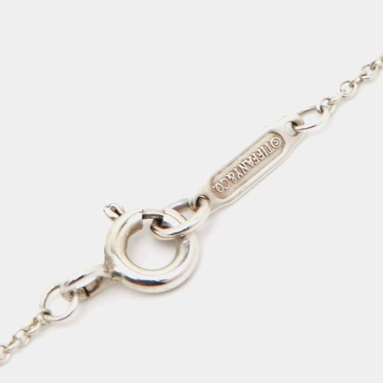 Pre Owned Tiffany & Co. Atlas Sterling Silver Pendant Necklace