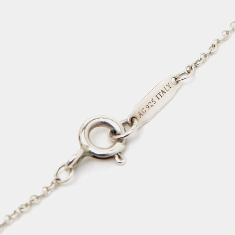 Pre Owned Tiffany & Co. Atlas Sterling Silver Pendant Necklace