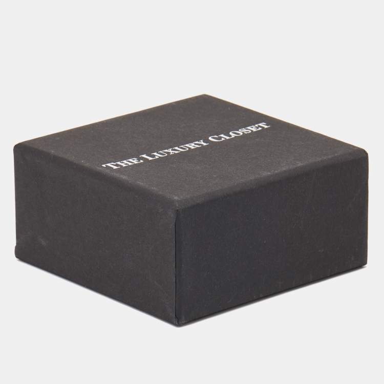 Pre Owned Tiffany & Co. Somerset Mesh Sterling Silver Ring Size 57