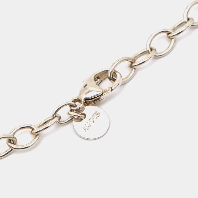 Pre Owned Tiffany & Co.  Infinity Sterling Silver Necklace