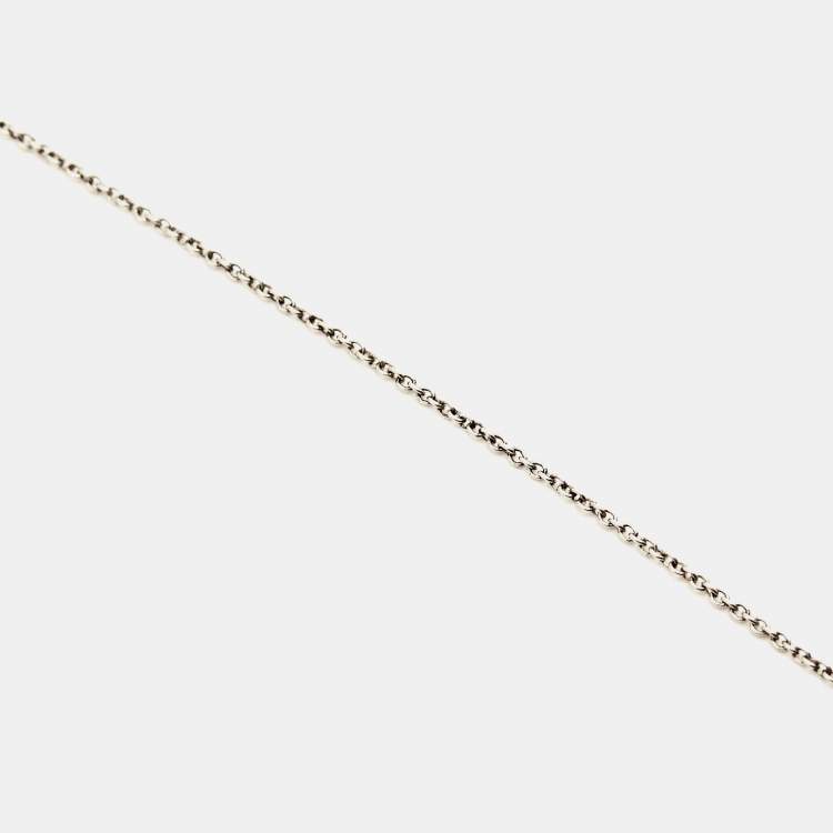 Pre Owned Tiffany & Co. 1837 Interlocking Circles Sterling Silver Necklace