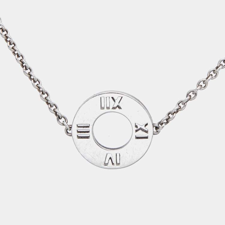 Pre Owned Tiffany & Co. Atlas Sterling Silver Bracelet