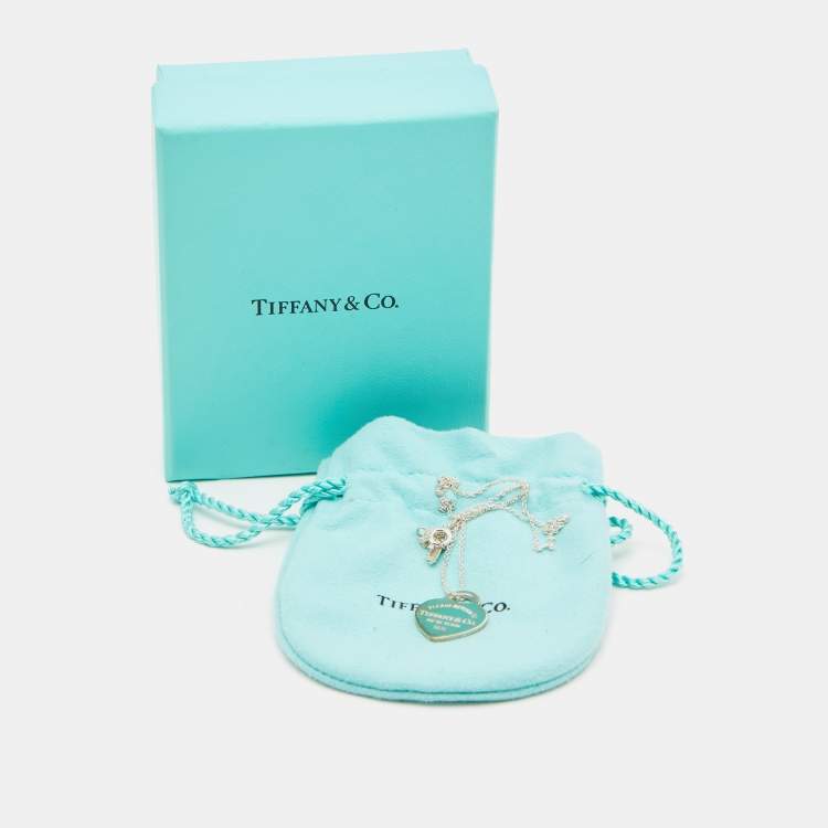 Pre Owned Tiffany & Co. Return To Tiffany Sterling Silver Pendant Necklace