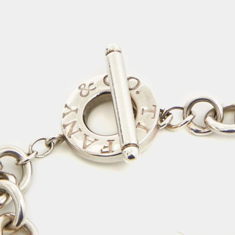 Pre Owned Tiffany & Co. Return to Tiffany Sterling Silver Toggle Bracelet