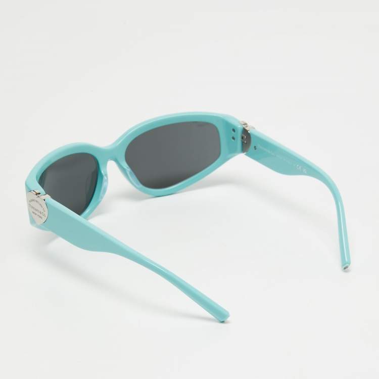 Pre Owned Tiffany & Co. Dark Grey TF 4217 Return To Tiffany Sunglasses