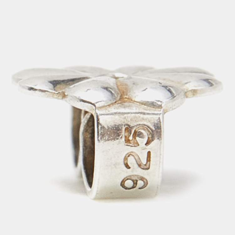 Pre Owned Tiffany & Co. Bow Sterling Silver Stud Earrings 