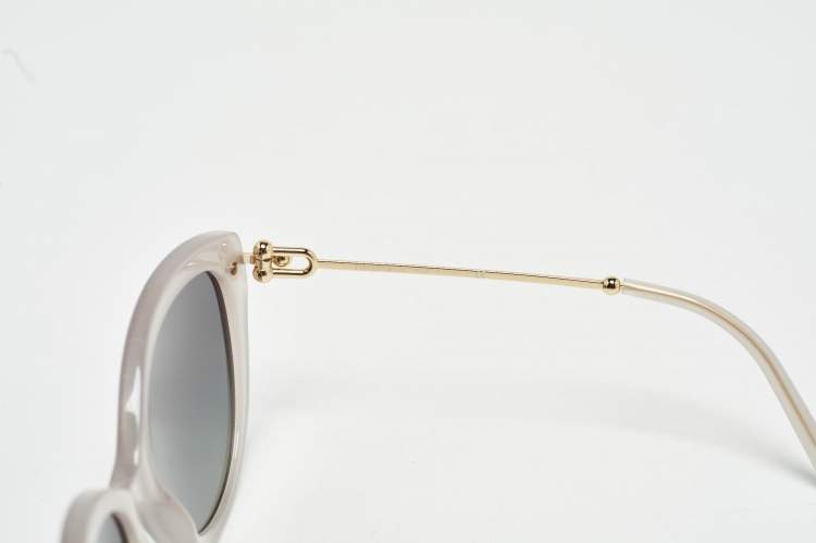 Pre Owned Tiffany & Co. Grey/Black Gradient TF 4187 Cat Eye Sunglasses