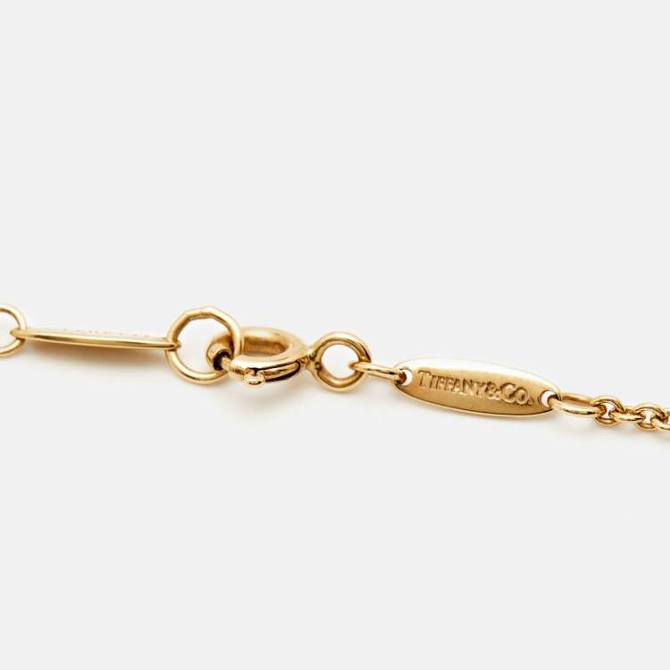 Pre Owned Tiffany & Co. Elsa Peretti Scorpion 18k Yellow Gold Necklace