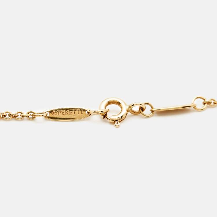 Pre Owned Tiffany & Co. Elsa Peretti Scorpion 18k Yellow Gold Necklace
