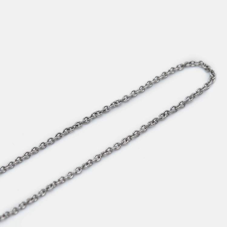 Pre Owned Tiffany & Co.Elsa Peretti  Diamonds by the Yard Platinum Necklace