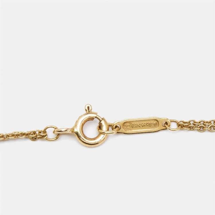 Pre Owned Tiffany & Co. Infinity 18k Yellow Gold Necklace