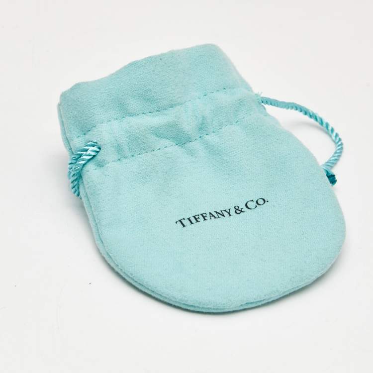 Pre Owned Tiffany & Co. T Square 18K Rose Gold Sterling Silver Wrap Ring Size 57