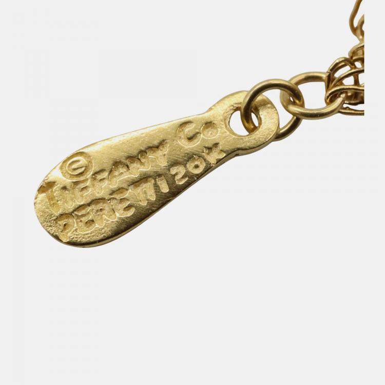 Pre Owned Tiffany & Co. 20K Yellow Gold Elsa Peretti Mesh Chain Necklace