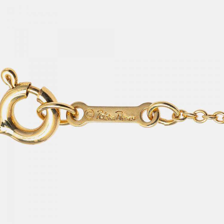Pre Owned Paloma Picasso 18K Yellow Gold Marrakesh Pendant Necklace
