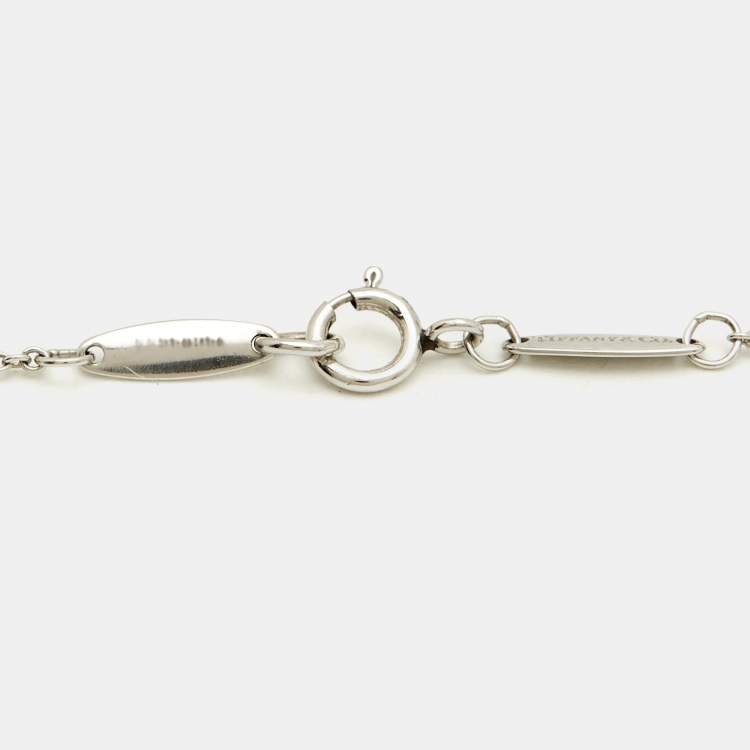 Pre Owned Tiffany & Co. Diamonds by the Yard Platinum Necklace