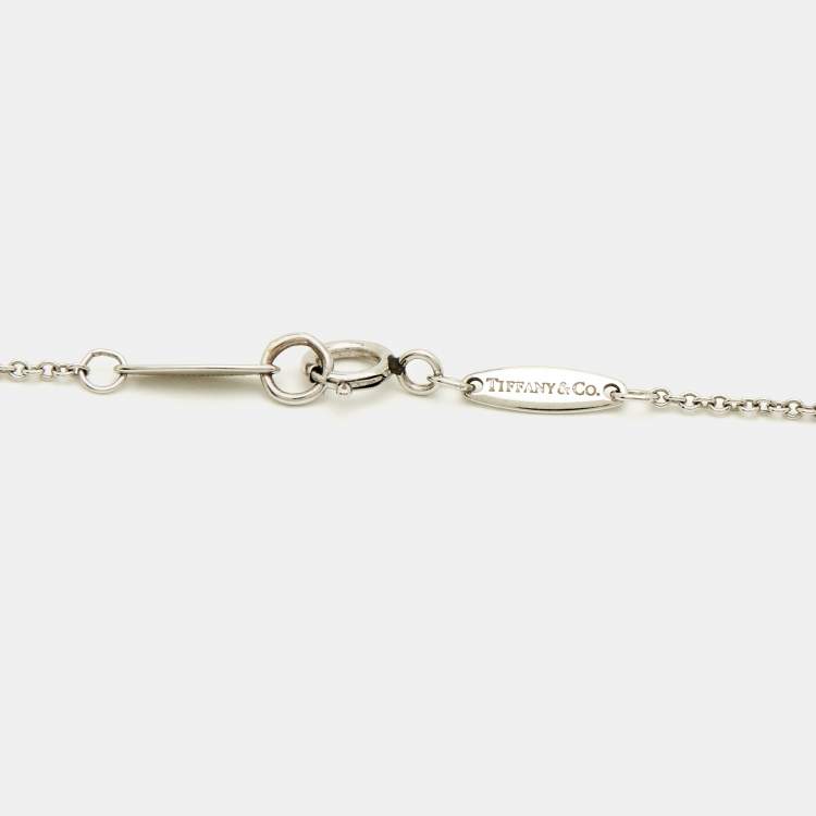 Pre Owned Tiffany & Co. Diamonds by the Yard Platinum Necklace