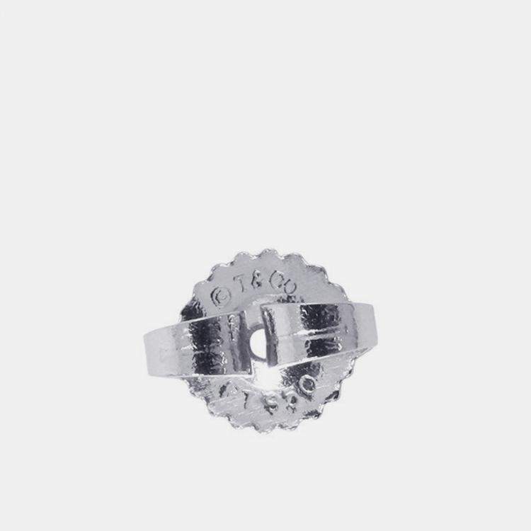 Pre Owned Tiffany & Co. Teardrop Elsa Peretti Platinum Diamond Earrings