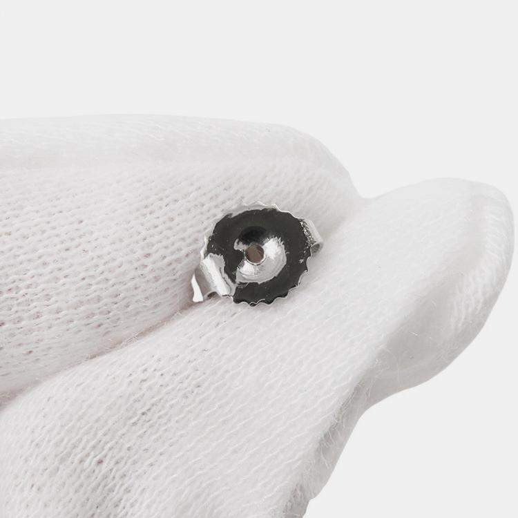 Pre Owned Tiffany & Co. Teardrop Elsa Peretti Platinum Diamond Earrings