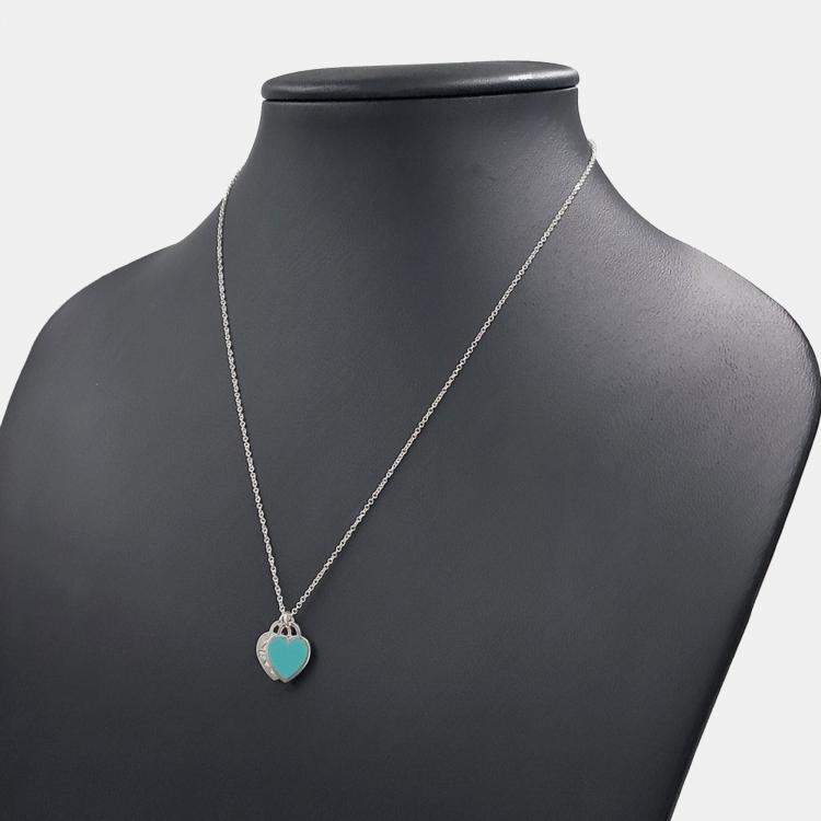 Pre Owned Tiffany & Co. Silver Return-to Necklace