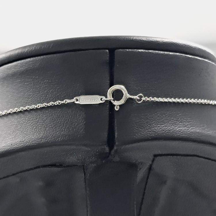 Pre Owned Tiffany & Co. Silver Return-to Necklace