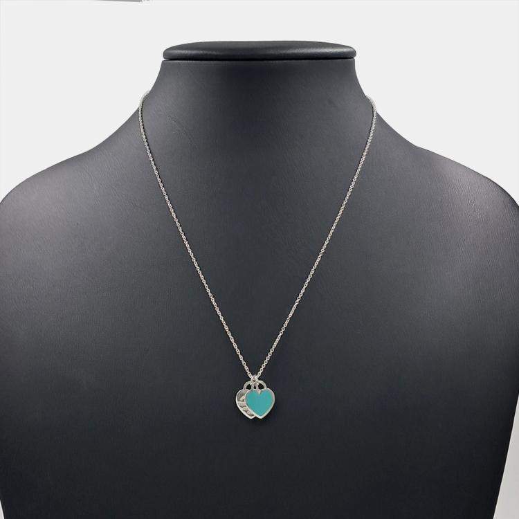 Pre Owned Tiffany & Co. Silver Return-to Necklace