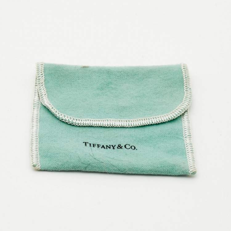 Pre Owned Tiffany & Co. Oval Key 18k Yellow Gold Necklace