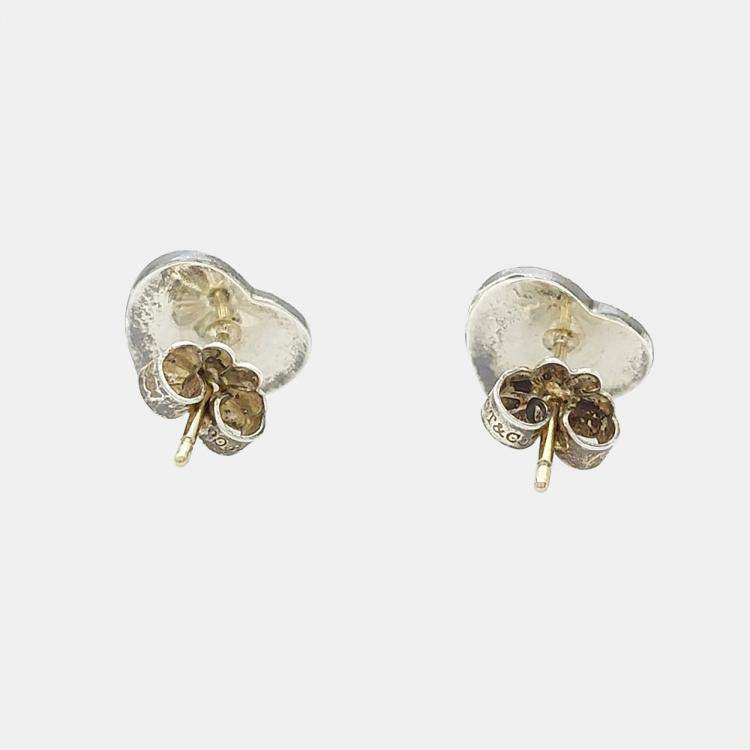 Pre Owned Tiffany & Co. Silver Return-to Earrings