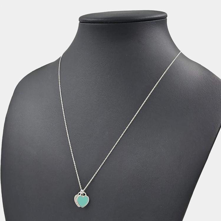 Pre Owned Tiffany & Co. Silver Return-to Necklace