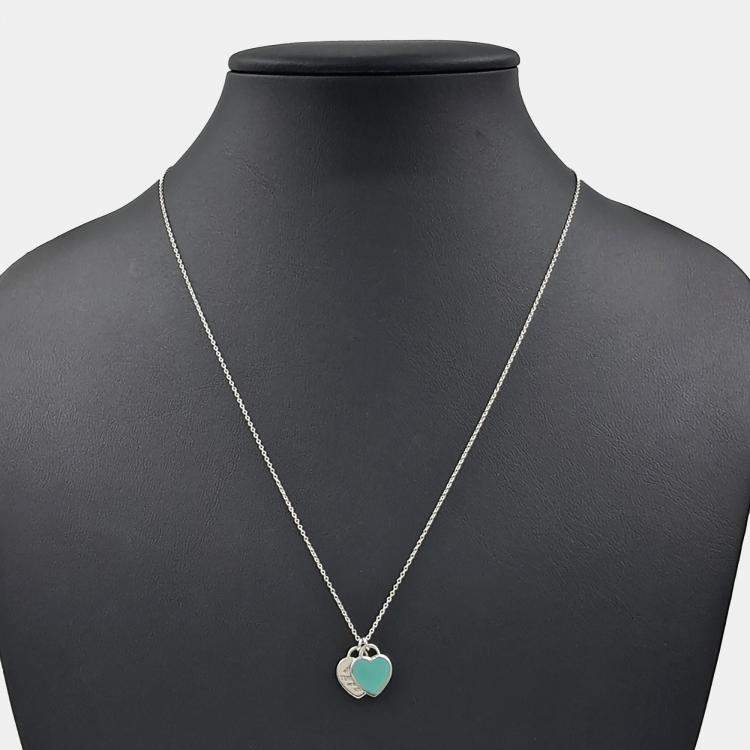 Pre Owned Tiffany & Co. Silver Return-to Necklace