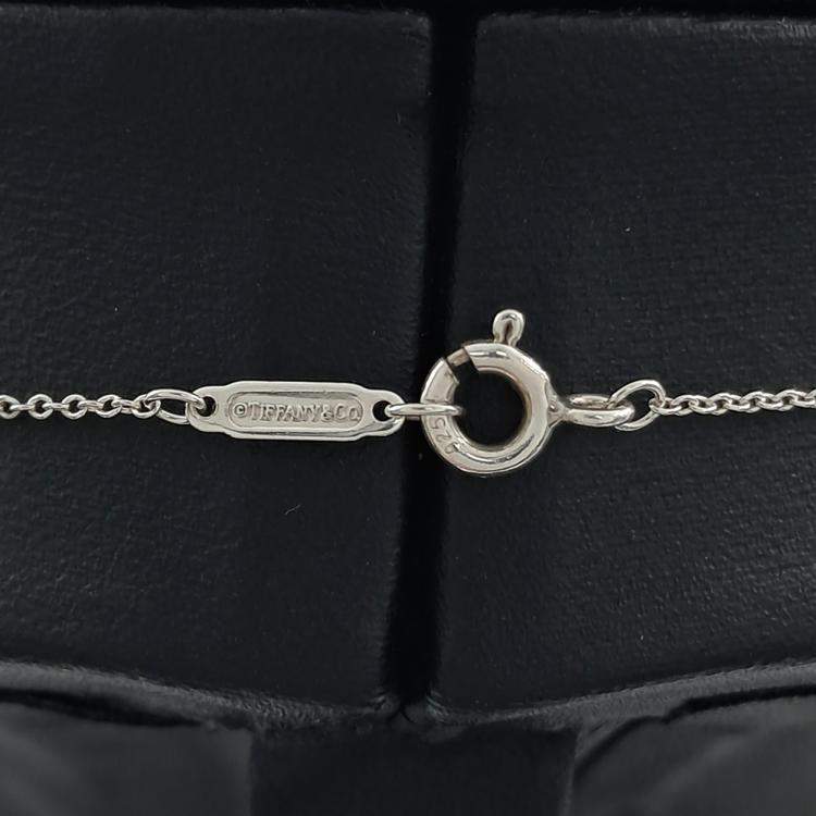 Pre Owned Tiffany & Co. Silver Return-to Necklace
