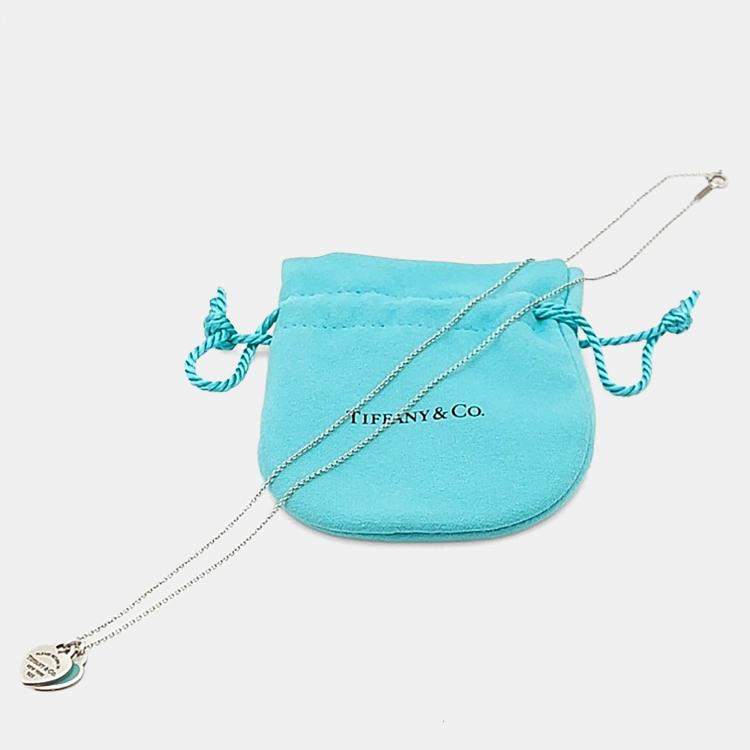 Pre Owned Tiffany & Co. Silver Return-to Necklace