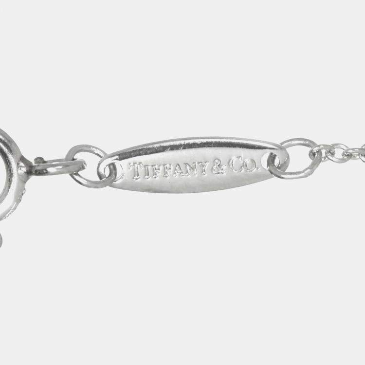 Pre Owned Tiffany & Co. By the Yard Platinum Diamond Necklace