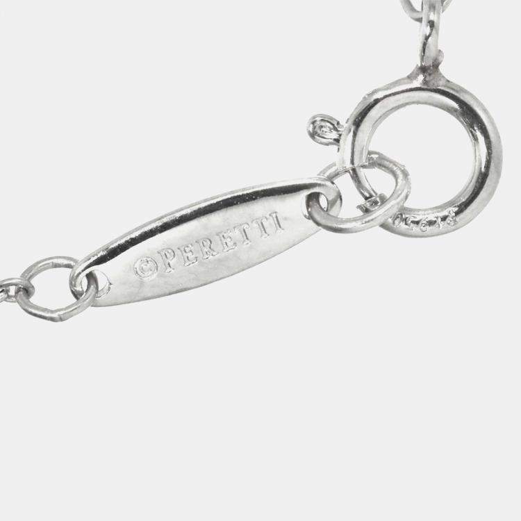 Pre Owned Tiffany & Co. By the Yard Platinum Diamond Necklace