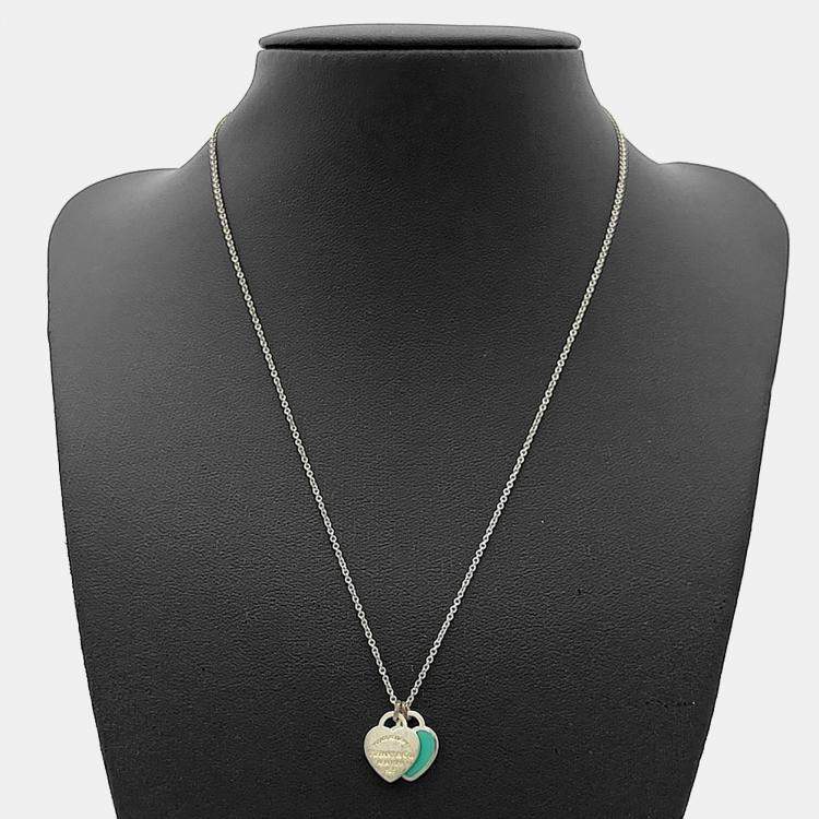 Pre Owned Tiffany & Co. Silver Return-to Necklace