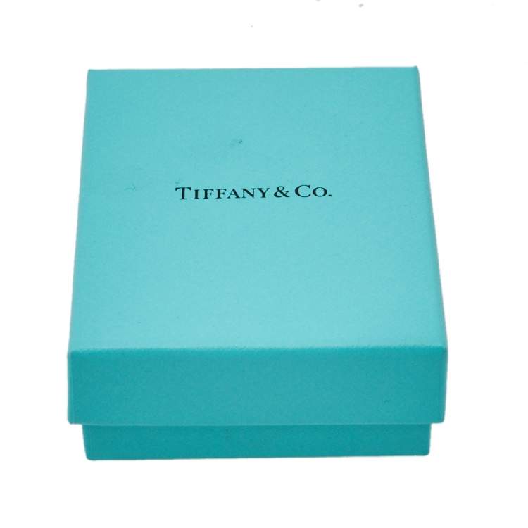 Pre Owned Tiffany & Co. 1837 Rubedo Hoop Earrings