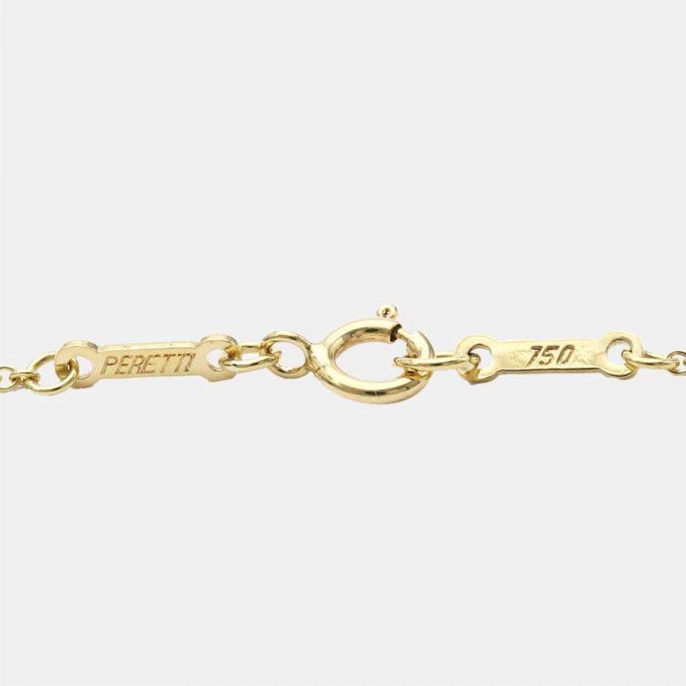 Pre Owned Tiffany & Co. Eternal Circle 18K Yellow Gold Necklace