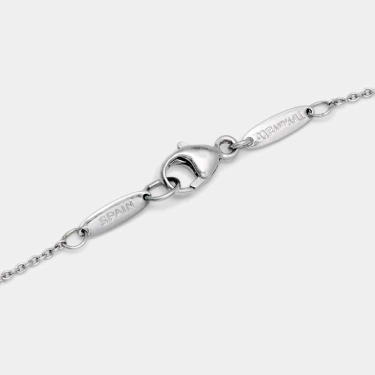 Pre Owned Tiffany & Co. Sevillana Diamonds Platinum Pendant Necklace