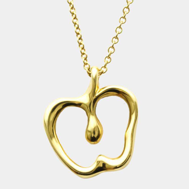 ティファニー アップル18k ペンダント