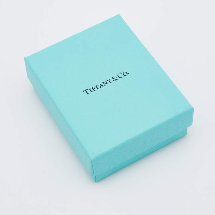 Pre Owned Tiffany & Co. Heart Lock 18k Yellow Gold Pendant Necklace