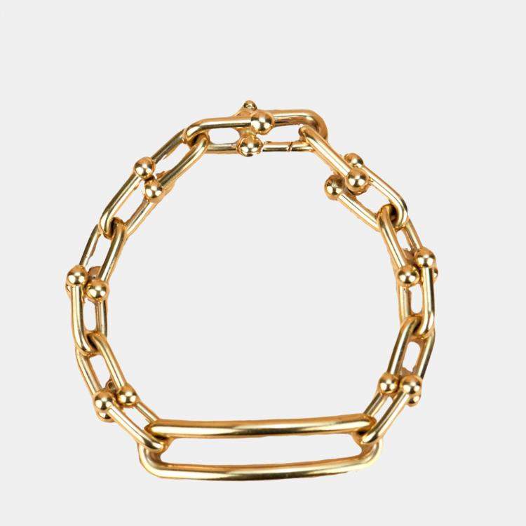 Gold Large Link Chain Bracelet – Rosie Fortescue Jewellery
