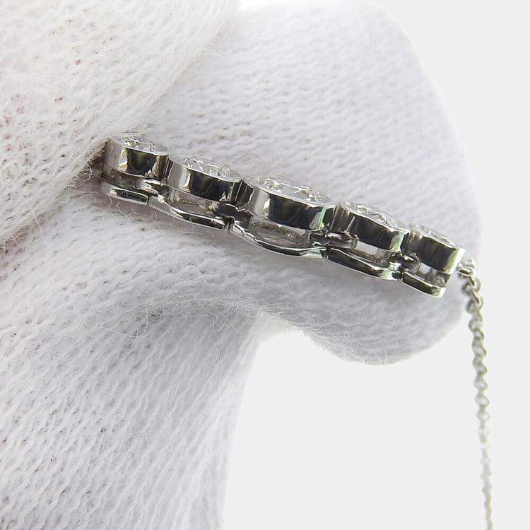 Pre Owned Tiffany & Co. Jazz Platinum Diamond Necklace