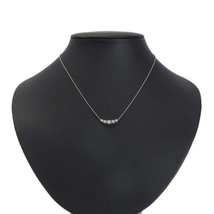 Pre Owned Tiffany & Co. Jazz Platinum Diamond Necklace