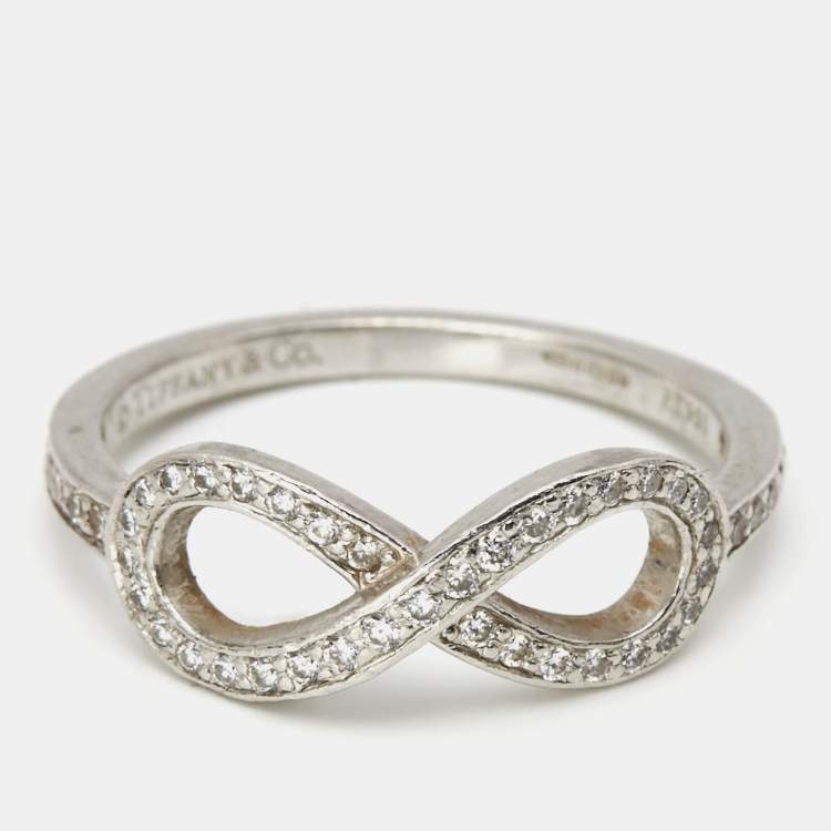 0.64ct Diamond Infinity Promise Ring