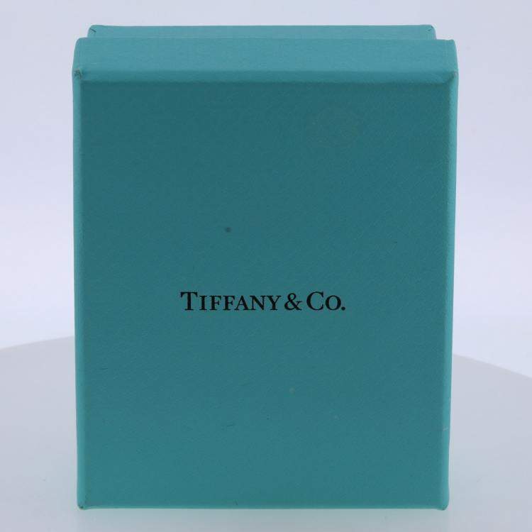 Pre Owned Tiffany & Co. Elsa Peretti Open Heart 18K Rose Gold Diamond Necklace